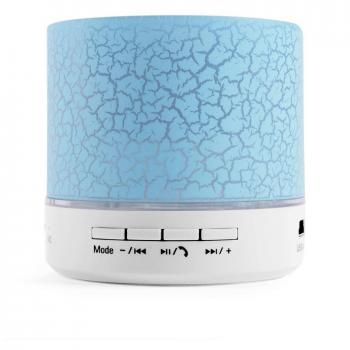 MOKE Mini altavoz sin hilos portable del altavoz del teléfono del altavoz de la computadora del altavoz de la computadora ayuda de la ayuda de FM la llamada y el disco del USB y Construir-en el mic