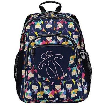 TOTTO Mochila Crayoles Mochila Tipo Casual, 40 cm, 25 litros, Multicolor