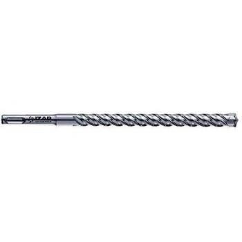 Izar 16927 Broca-Martillo SDS Plus Zentro 4+, Hormigón Reforzado, 1891, 24.0 mm Diámetro Corte, 400 mm Longitud Corte, 450 mm Longitud