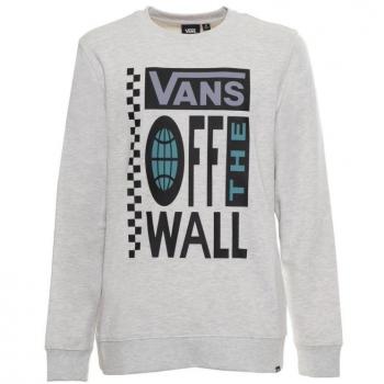 Sudadera Vans Global Stack Blanco Hombre