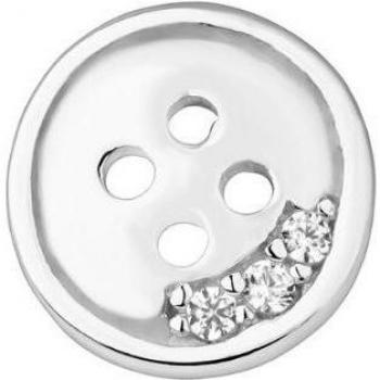 Piercing Kyomi de Plata Bañado en Rodio