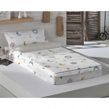 HACIENDO EL INDIO Saco nórdico sin Relleno Se Feliz Cama 90 cm