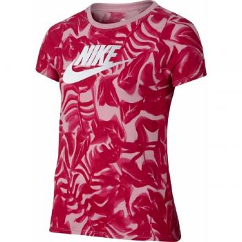 Nike YA NSW Tribld Ftura Ctgy G Camiseta, Niñas, Morado