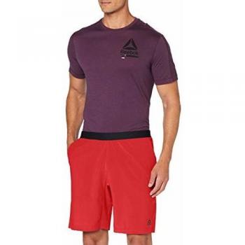 Reebok Speedwick Speed Short Pantalón Corto, Hombre, Rebel Red, M