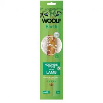 Woolf Earth Sticks con Cordero - Snack natural para perros, barritas de cordero, colágeno para mejorar la salud de las articulaciones, tamaño XL