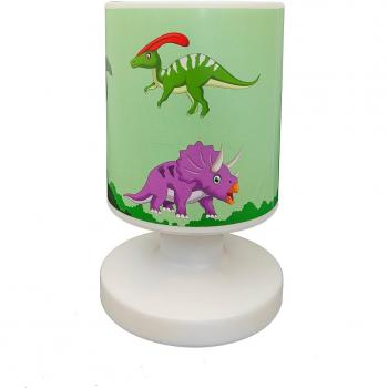 Lámpara de mesa LED Dino con batería, USB, IP44, 1,5W