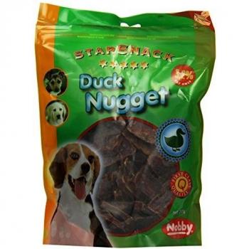 Golosinas para perros Nobby Pet StarSnack Nuggets de Pato 375 g