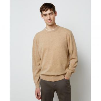 Jersey redondo liso Lambswool Dustin