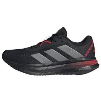 Adidas Galaxy 7 Men's Running Shoes - Core Black/Iron Metallic/Better Scarlet