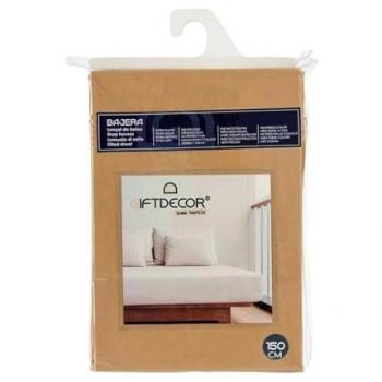Sábana Bajera Estándar 150 cm Beige (12 Unidades)