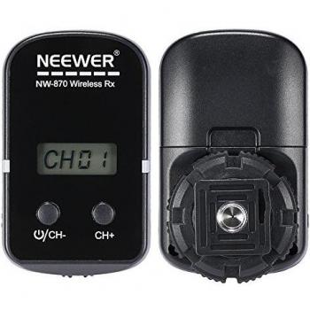 Neewer® DSLR cámara de disparo del obturador 320ft / 100m Receptor inalámbrico Transmisor reloj programador a distancia Control 2.4G 32CH con pantalla LCD para Nikon D800 / D700 / D300 / D2 / D1 / D200 / D4 / N90s / F5 / F6 / F100 / F90 / F90X / D3S , 