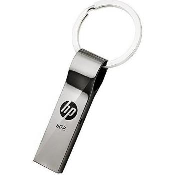 PNY HP v285w 8GB - Memoria USB de 8 GB, acero inoxidable