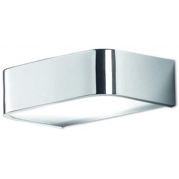 Aplique de baño Arcos con LED 15 cm cromo