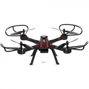 GoolRC H11WH Drone con Cámara HD 2.0MP WiFi FPV 2.4G 4Canales Girocompás de 6 Ejes RC Quadcopter RTF con Funciones Modo sin Cabeza Mantenimiento de Altitud 3D-flip
