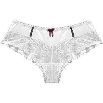 Cache Coeur Lisa - Pantalón corto para mujer Marfil perla XL