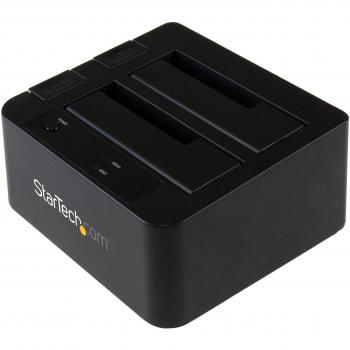 StarTech.com USB 3.1 (10Gbps) Dual-Bay Dock for 2.5/3.5 SATA Drives (SDOCK2U313)