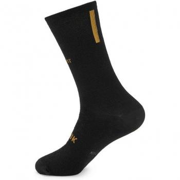 Calcetín de ciclismo unisex Spiuk Profit largo negro marrón