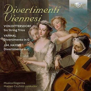 Divertimentos Vieneses - 2 CD de Música Clásica con 6 Tríos para Cuerdas por Matteo Cicchitti