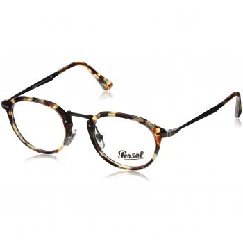 Persol 0PO3168V, Monturas de Gafas Unisex, Havana Grey Brown, 50