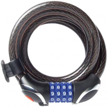 Sterling - Cable con candado de combinación y luz LED
