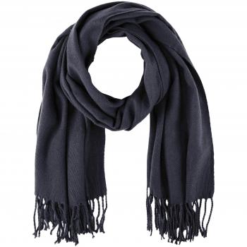 Jack & Jones Solid Woven Scarf for Men - Navy Blue
