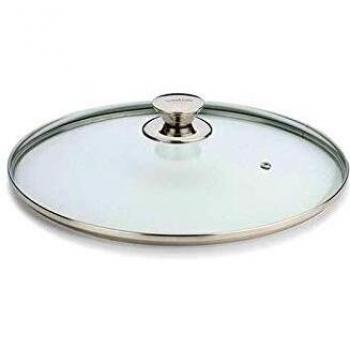 Valira, 24 cm tapa de cristal con pomo