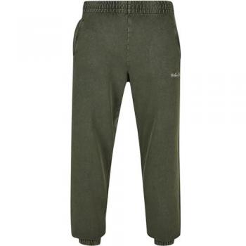 Urban Classics Men's Small Embroidery Sweatpants in Bottlegreen, Size M