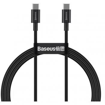 Cable USB C Baseus Superior Negro 1 m