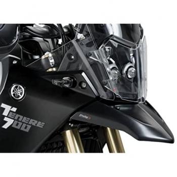 Ampliación de guardabarros delantero Puig para Yamaha Ténéré 700 (2019-) - Color negro mate, unisex