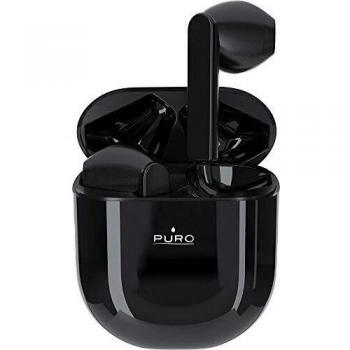 Auriculares Intra-Auriculares Puro Icon Pod 2 - Bluetooth, Con Microfono, Estuche de Carga, Blancos y Negros