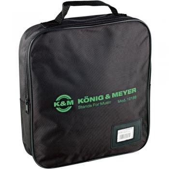 K&M 12199 Black Nylon Carry Bag for Laptop Stand