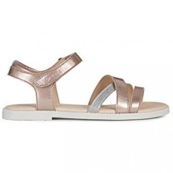 Sandalias Niña Geox Karly Rosa Talla 36 Brillantes