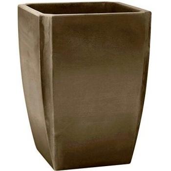 Maceta Ecolux Ø 47 cm Gris Plástico Cuadrado