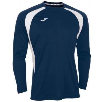 Joma 100015.302 - Camiseta de equipación de manga larga para hombre, color azul marino / blanco, talla XL