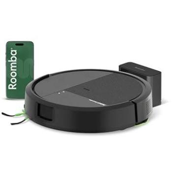 Robot Aspirador y Friegasuelos iRobot Roomba® 115 Combo, Succión de 15.000 Pascales, Navegación ClearView LiDAR, Fregado SmartScrub, Negro