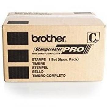 Brother Sello Azul 22X60MM Pack 6