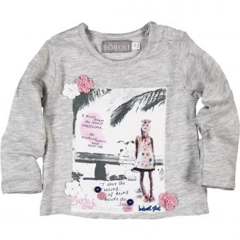 Boboli Camiseta Punto Liso De Bebé Niña - Talla - 12m Para Bebé Niña