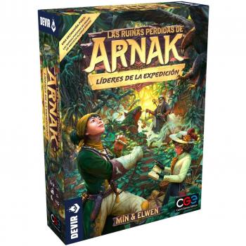 Devir Las Ruinas Perdidas de Arnak: Líderes de la Expedición - Juego de Mesa 19x6x26 cm (Español)