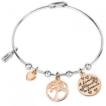 Pulsera de Mujer La Petite Story Colección Family en Latón con PVD Oro Rosa - LPS05ASF02 17+2cm