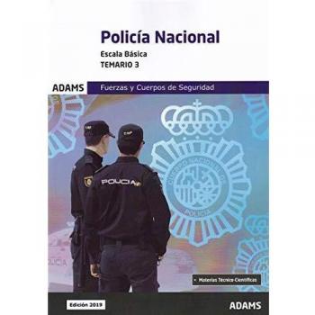 Temario 3 Policía Nacional. Escala Básica