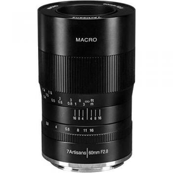 7Artisans Lente macro fotoeléctrica 60mm f/2.8 para NIKON Z Mount