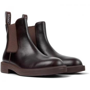 Camper Dean - Men's Brown Ultra-Lightweight Chelsea Boots, Smooth Leather, Size 44/10.5/11 US