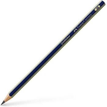 Lápiz Grafito Faber-Castell GoldFaber 1221 3B Hexagonal - Paquete de 12 Unidades