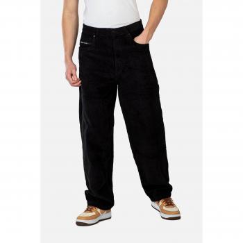 Reell Men's Black Corduroy Baggy Pants