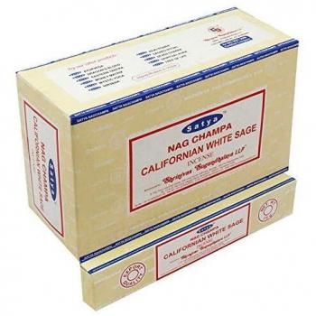 Incienso Satya California White Sage 12x15g