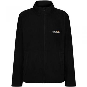 Regatta Forro Polar King II con Cremallera simétrica Fleece, Unisex niños, Black/Black, 13 yr