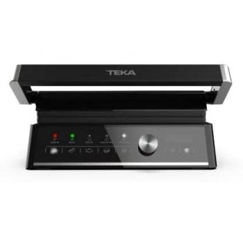Teka Grill Eléctrico, Multifunción de Libre Instalación, Panel Táctil con Indicador de Temperatura, Regulación de Temperatura, 5 Programas, 3 Niveles, Planchas Easy Clean, 16.8 x 35.6 x 34.7 cm