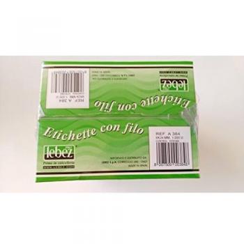 Lebez – Caja 1000 Etiquetas con hilo A384 