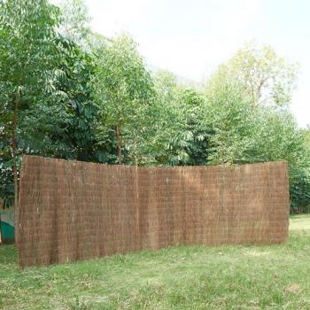 Valla de Brezo Brielle Pantalla de Privacidad Natural 500x200 cm 1,5 kg/m² Ramas Secas