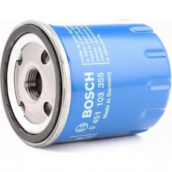 Filtro de aceite BOSCH Oil Filter 0 451 103 355 para CITROËN: Xsara Picasso, C4, Xsara, Berlingo, C5, C15, C3, C4 Picasso,
